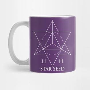 Starseed Tetrahedron Sacred Geometry Mug